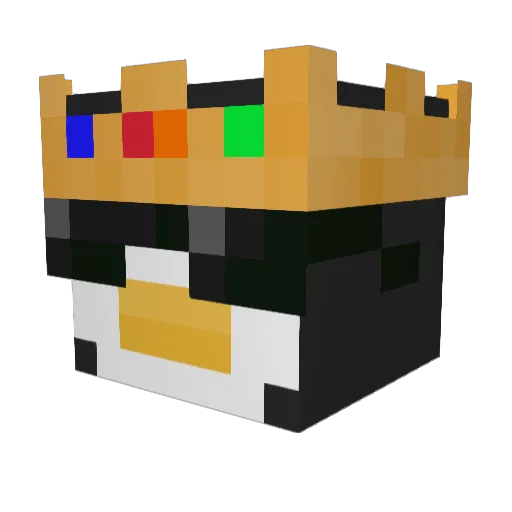 LukaMatt Minecraft avatar head, 3D render