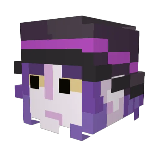 LukaSnt07 Minecraft avatar head, 3D render