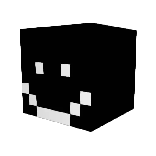 Lukaaaaas Minecraft avatar head, 3D render