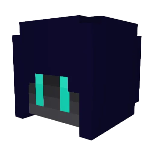 LukaasGG Minecraft avatar head, 3D render