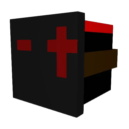 Lukacoder Minecraft avatar head, 3D render
