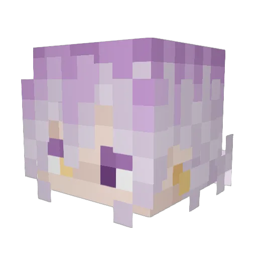 Minecraft-Avatar von Lukah201: Kopf als 3D-Render