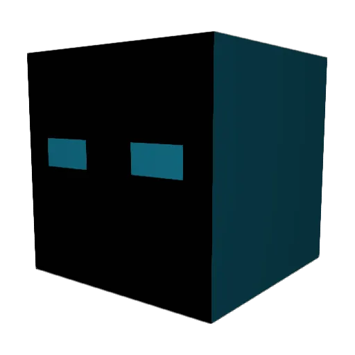 Lukanode Minecraft avatar head, 3D render