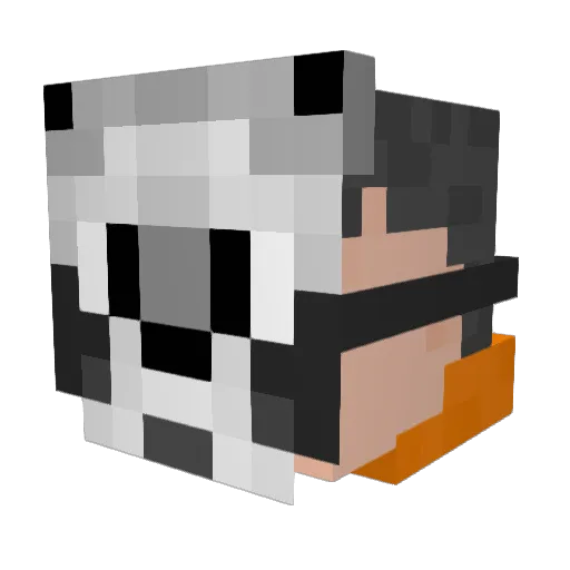 Lukas1816 Minecraft avatar head, 3D render