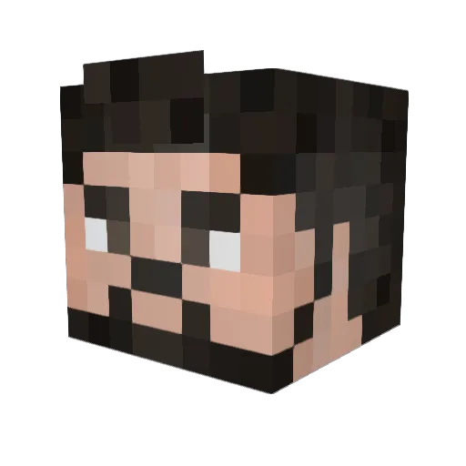 Lukas240511 Minecraft avatar head, 3D render