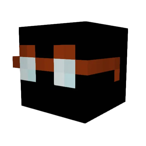 Lukas248k Minecraft avatar head, 3D render