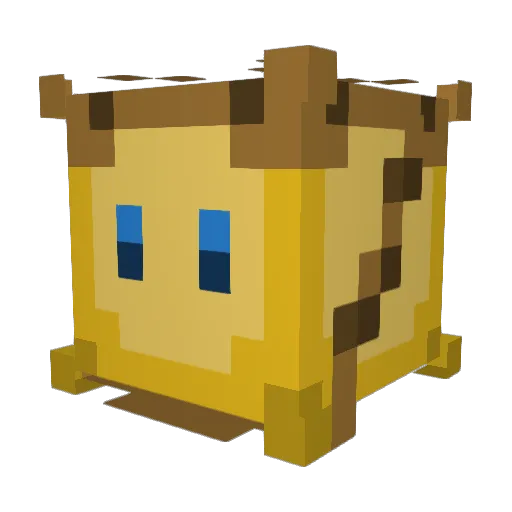LukasIzel Minecraft avatar head, 3D render
