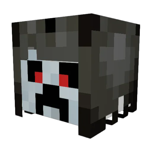Lukas_H_ Minecraft avatar head, 3D render