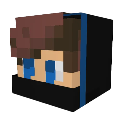 Lukas_gbc05 Minecraft avatar head, 3D render