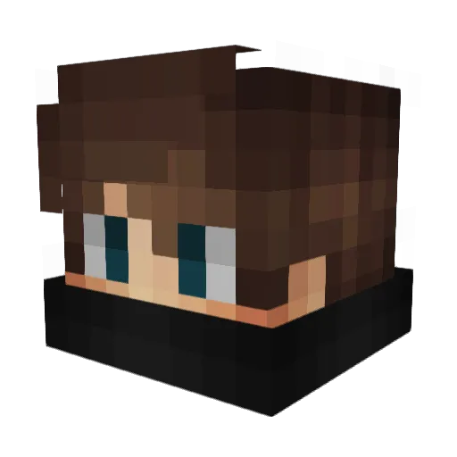 Lukas_sw Minecraft avatar head, 3D render