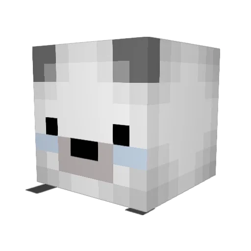 LukashMa Minecraft avatar head, 3D render