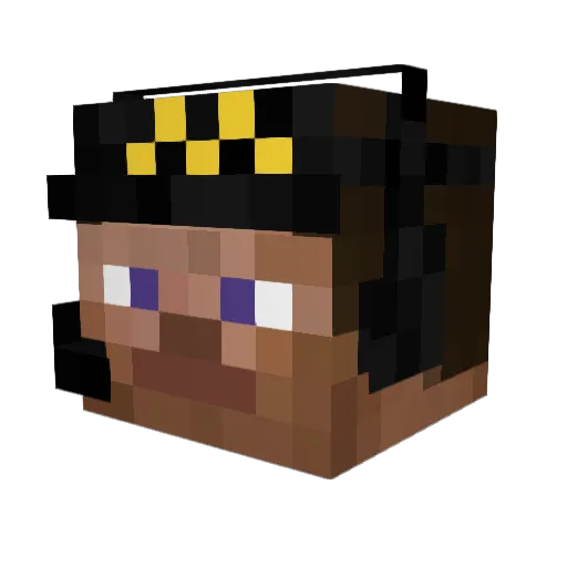 Lukasko2014 Minecraft avatar head, 3D render