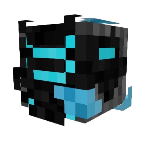 Lukasonn Minecraft avatar head, 3D render