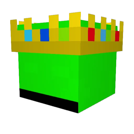 Lukasz3213 Minecraft avatar head, 3D render
