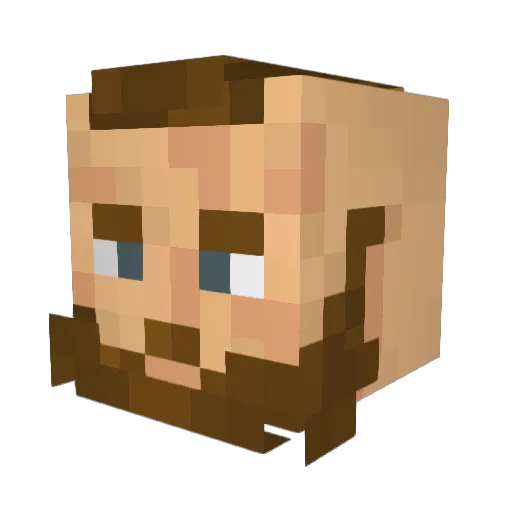 Lukasz69 Minecraft avatar head, 3D render