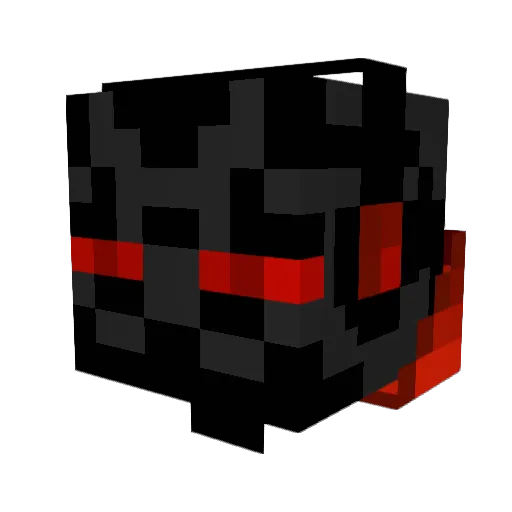 Lukaz01 Minecraft avatar head, 3D render