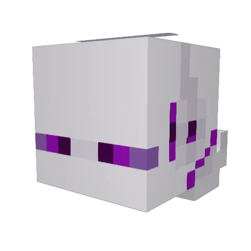 Luke00_ Minecraft avatar head, 3D render
