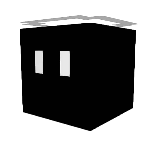 Luke10555 Minecraft avatar head, 3D render
