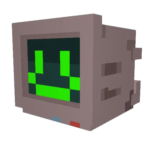 Luke17890 Minecraft avatar head, 3D render