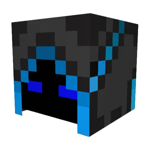 Luke2020 Minecraft avatar head, 3D render