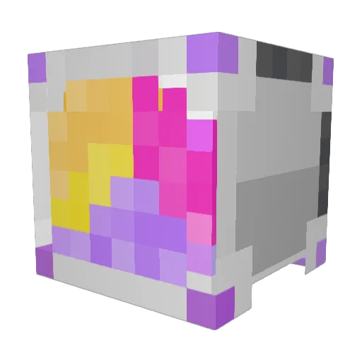 Luke33e Minecraft avatar head, 3D render