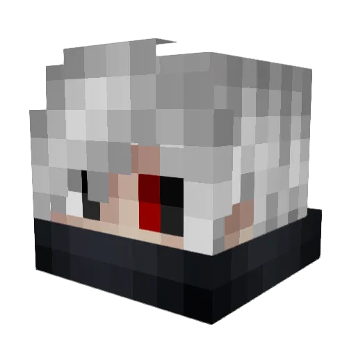 Luke9604 Minecraft avatar head, 3D render