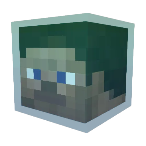 LukeDGoat184 Minecraft avatar head, 3D render