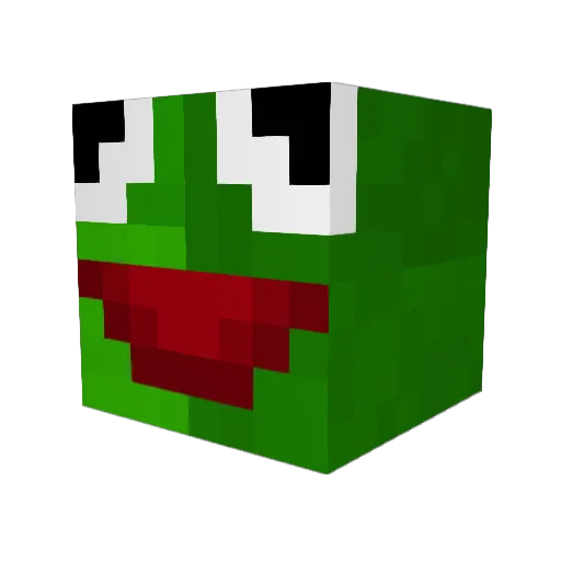 LukeDaDuke4222 Minecraft avatar head, 3D render
