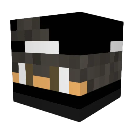 LukeDawg313 Minecraft avatar head, 3D render