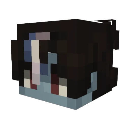 LukeEXE Minecraft avatar head, 3D render