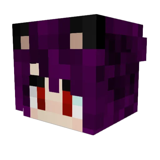 LukeHorde Minecraft avatar head, 3D render