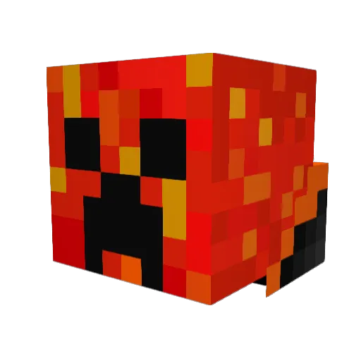 LukeL05 Minecraft avatar head, 3D render