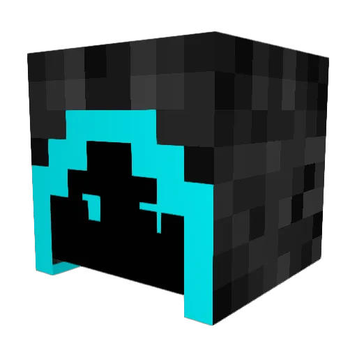 LukeNiteOne Minecraft avatar head, 3D render