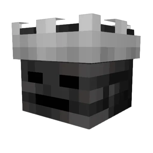 LukePlaysPC Minecraft avatar head, 3D render