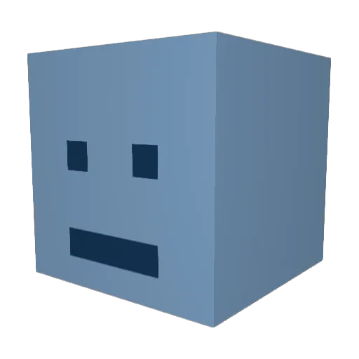 LukeRiordan Minecraft avatar head, 3D render