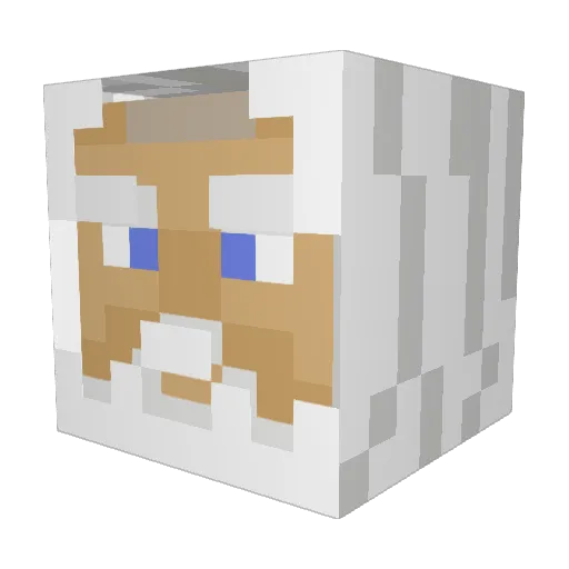 LukeSFH Minecraft avatar head, 3D render