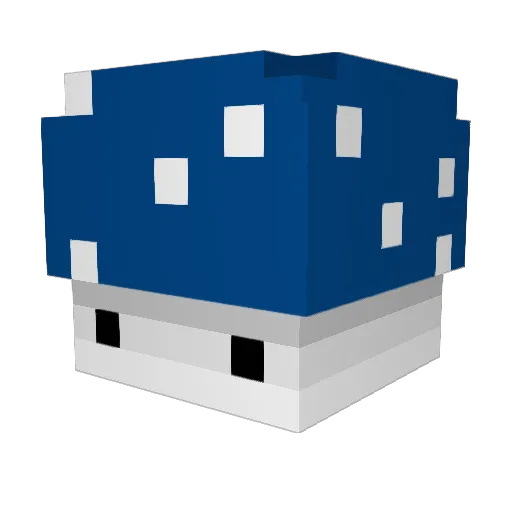 LukeTheGod Minecraft avatar head, 3D render
