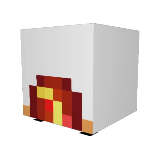LukeWasHere Minecraft avatar head, 3D render
