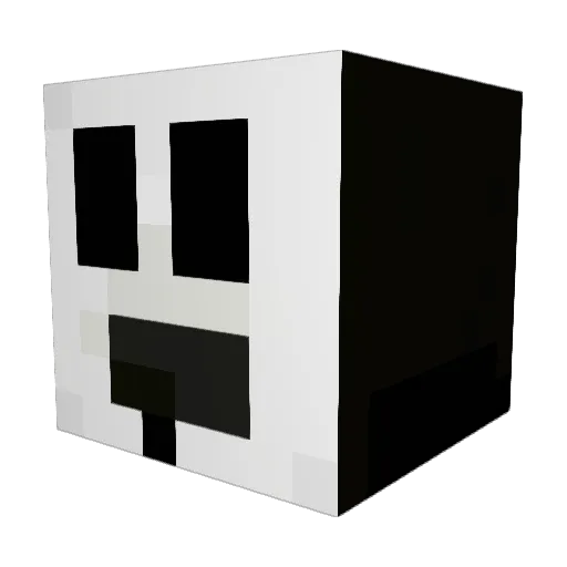 Luke_6490 Minecraft avatar head, 3D render