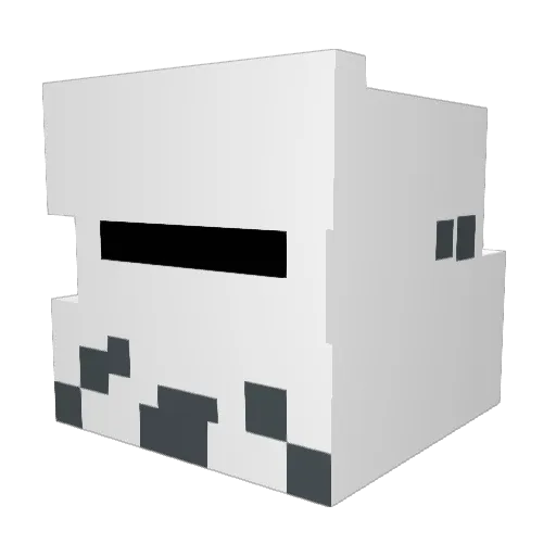 Luke_Da_Boss01 Minecraft avatar head, 3D render