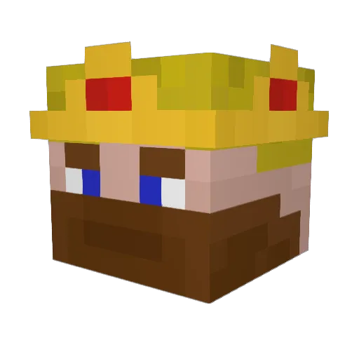 Luke_Imma_Spook Minecraft avatar head, 3D render