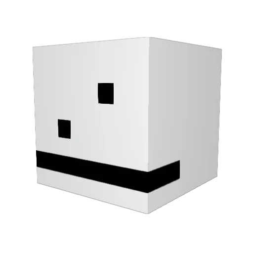 Luke_Marx Minecraft avatar head, 3D render