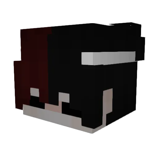 Luke_Richard Minecraft avatar head, 3D render
