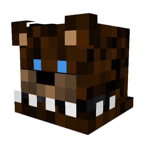 Luke_S_ Minecraft avatar head, 3D render