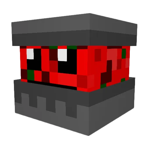 Luke_Sauce Minecraft avatar head, 3D render