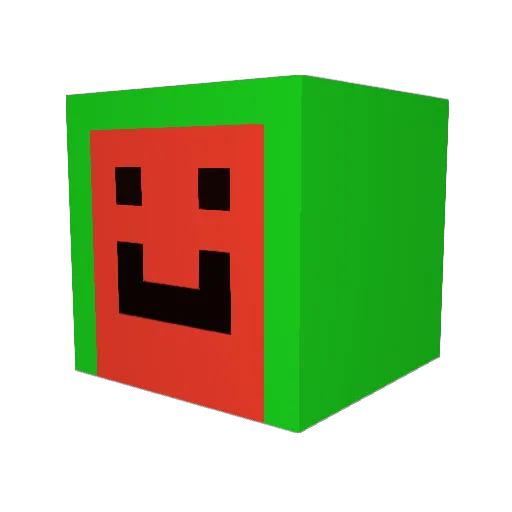 Lukeinator21 Minecraft avatar head, 3D render