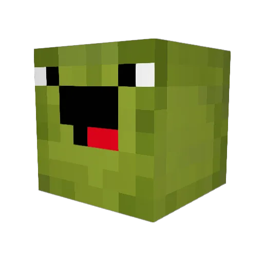 Lukent51 Minecraft avatar head, 3D render
