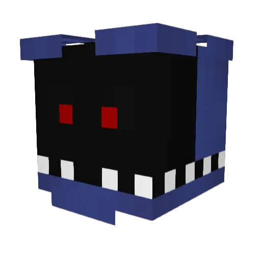Lukeplayzzz1 Minecraft avatar head, 3D render