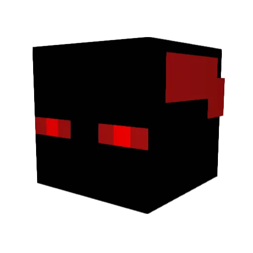 Lukes0903 Minecraft avatar head, 3D render