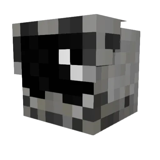 LukewarmChowder Minecraft avatar head, 3D render